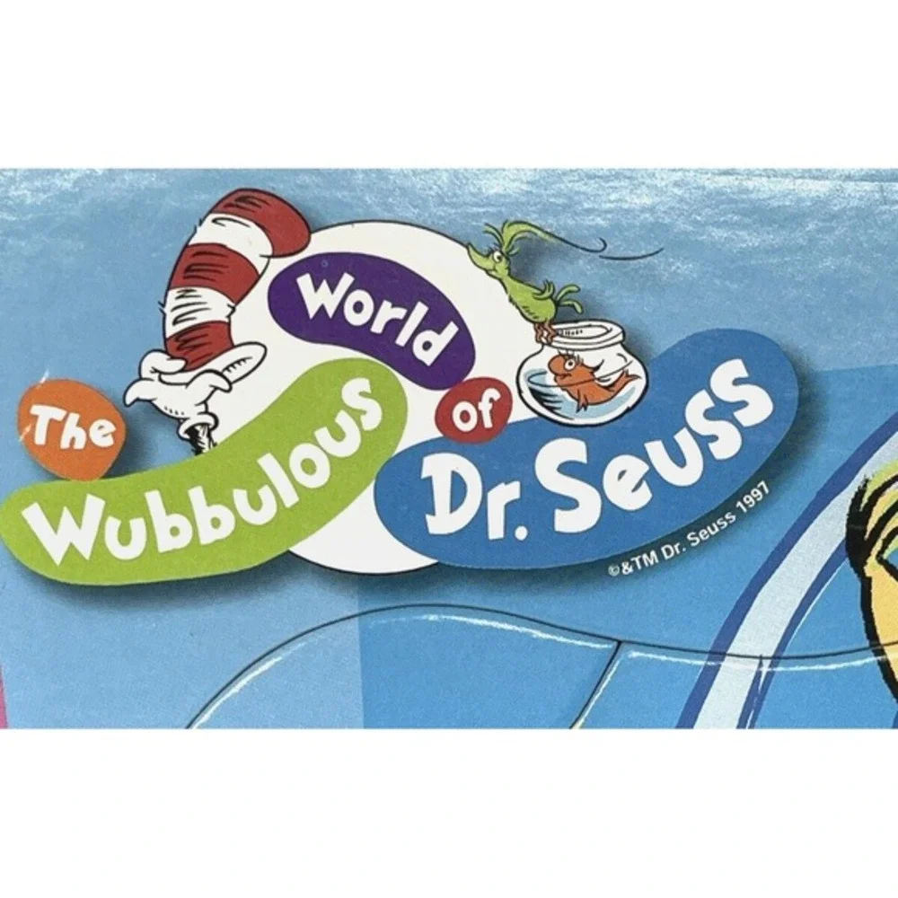 Dr SEUSS‎ Frame Tray Puzzle 25 Piece Cardboard Mattel Vintage 1997